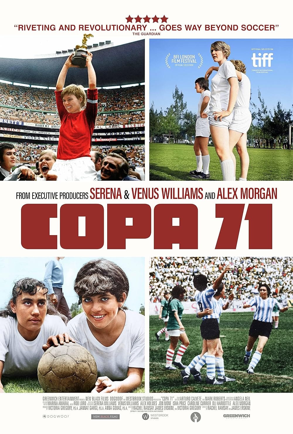 a film poster for the documentary Copa 71